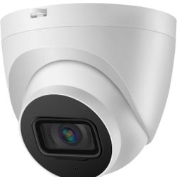 DahuaSecurity 4K PoE Dome Surveillance IP Outdoor Home Camera 8MP IR Network Camera with Mic H.265 Codec Intelligent Detection IP67 164ft Night Vision