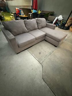 Grey Couch with Chase