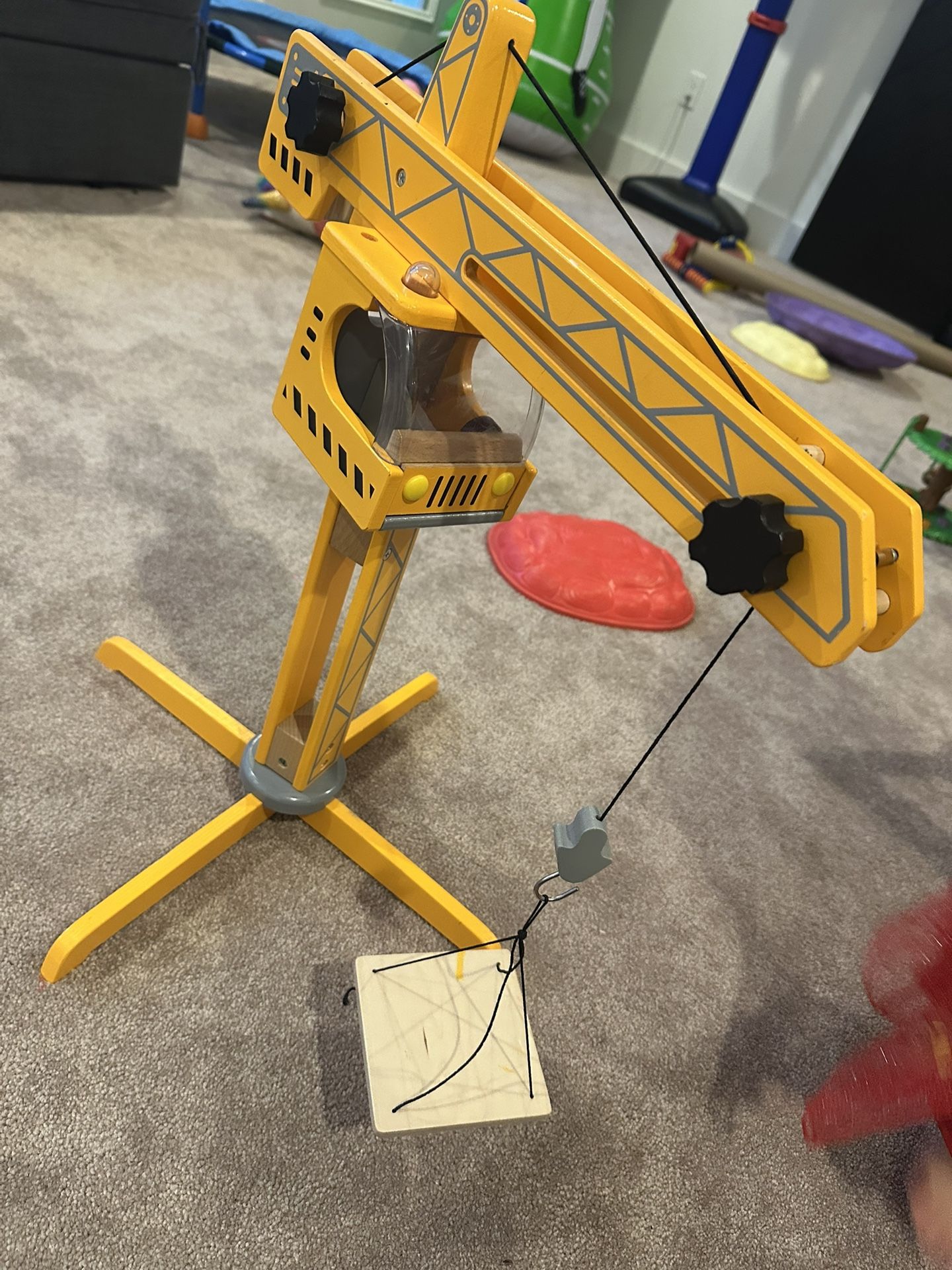 Hape crane Lift - Construction Truck Playset