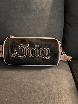 Black and Pink Juicy Couture Satchel Handbag