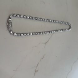 GLD Moissanite Tenis Chain 