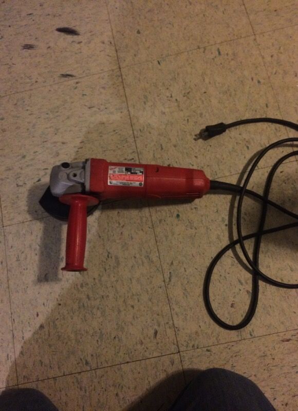 Milwaukee heve Duty 1 1/2 115 mm Sander grinder 10.000 RPM nanber 6148