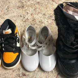 Air Jordan 1s, Rachel Shoes Cinderellas, Polo Assn winter boots