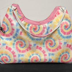 Tie Dyed Beach Bag with Swim Pouch