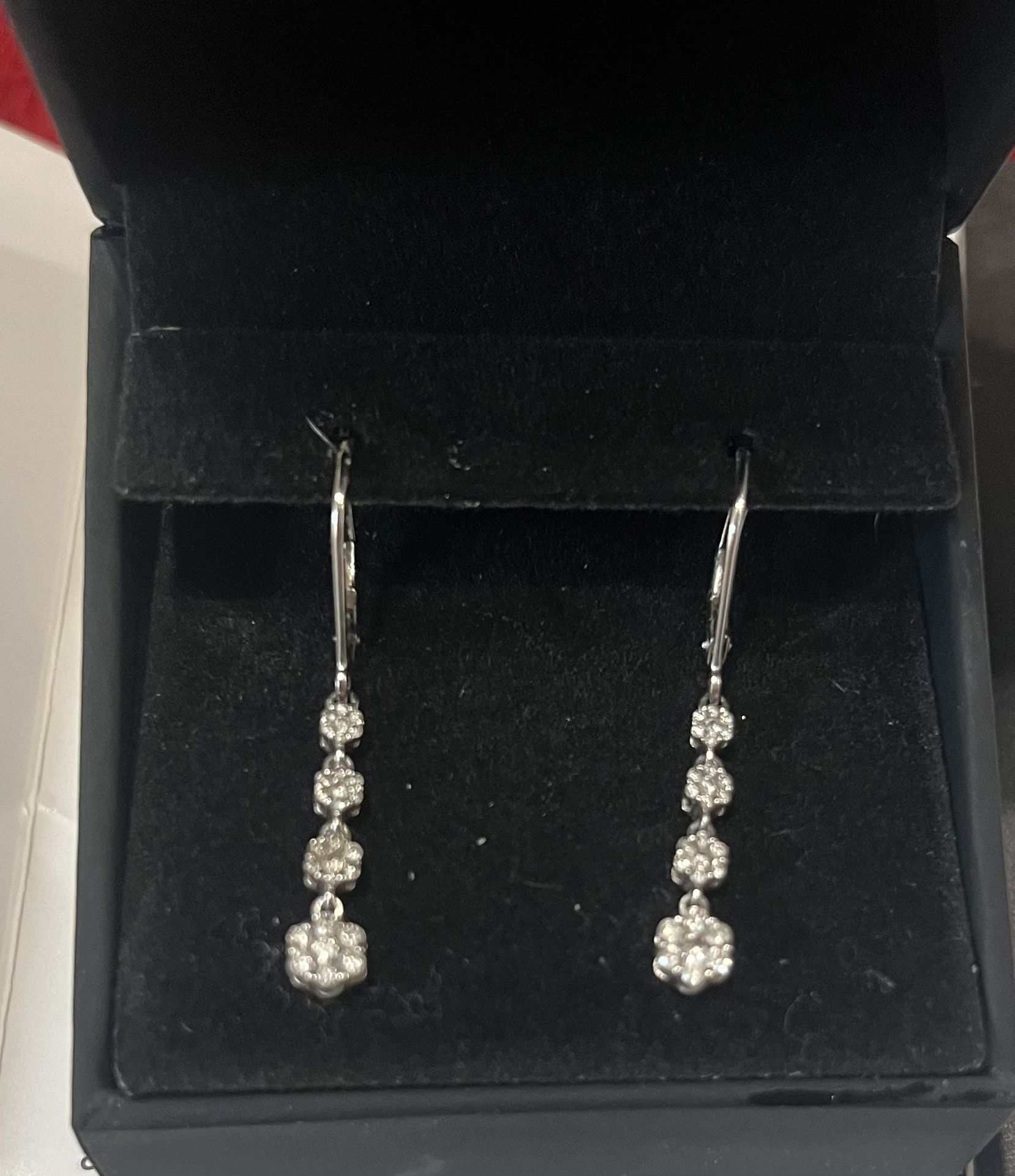 1/2 Karat Diamond Earrings 
