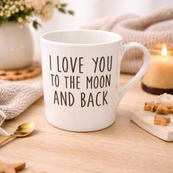 I Love You To The Moon And Back Mug 