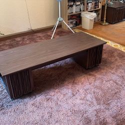 Vintage Coffee Table, And Credenza Set