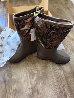 trudave men's hunting rubber boots M size 7