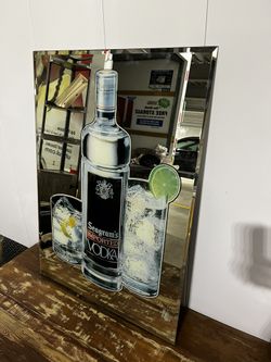 Custom Seagrams Vodka Mirror 