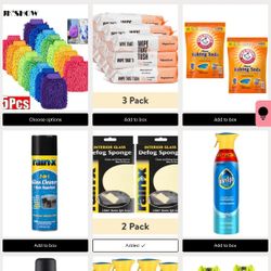 Cleaning Supplies (Free Delivery) π