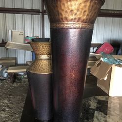 African floor vases