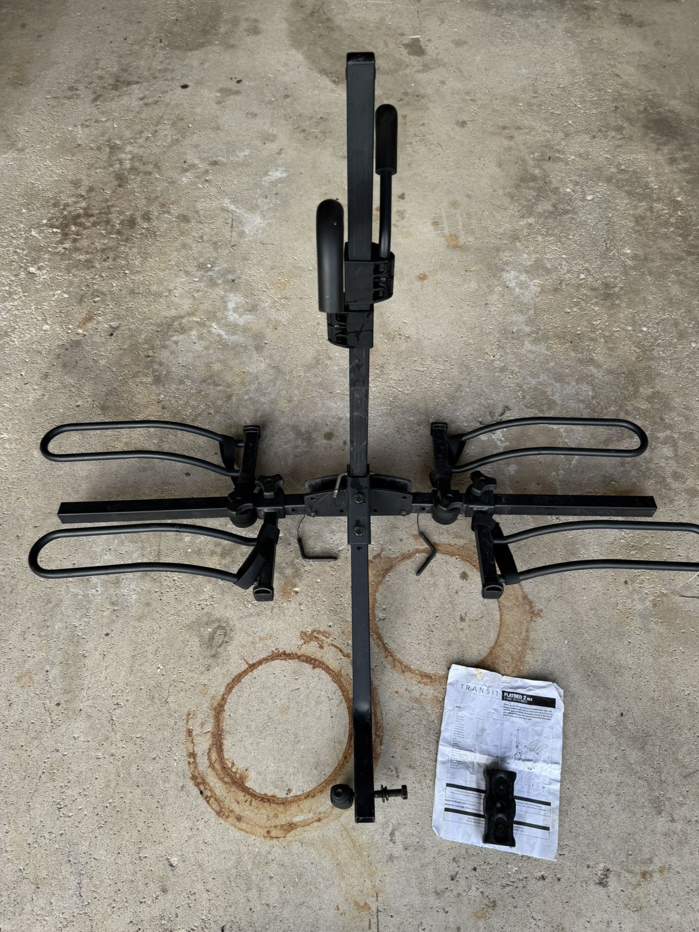 Transit 2 Bike Hitch Rack
