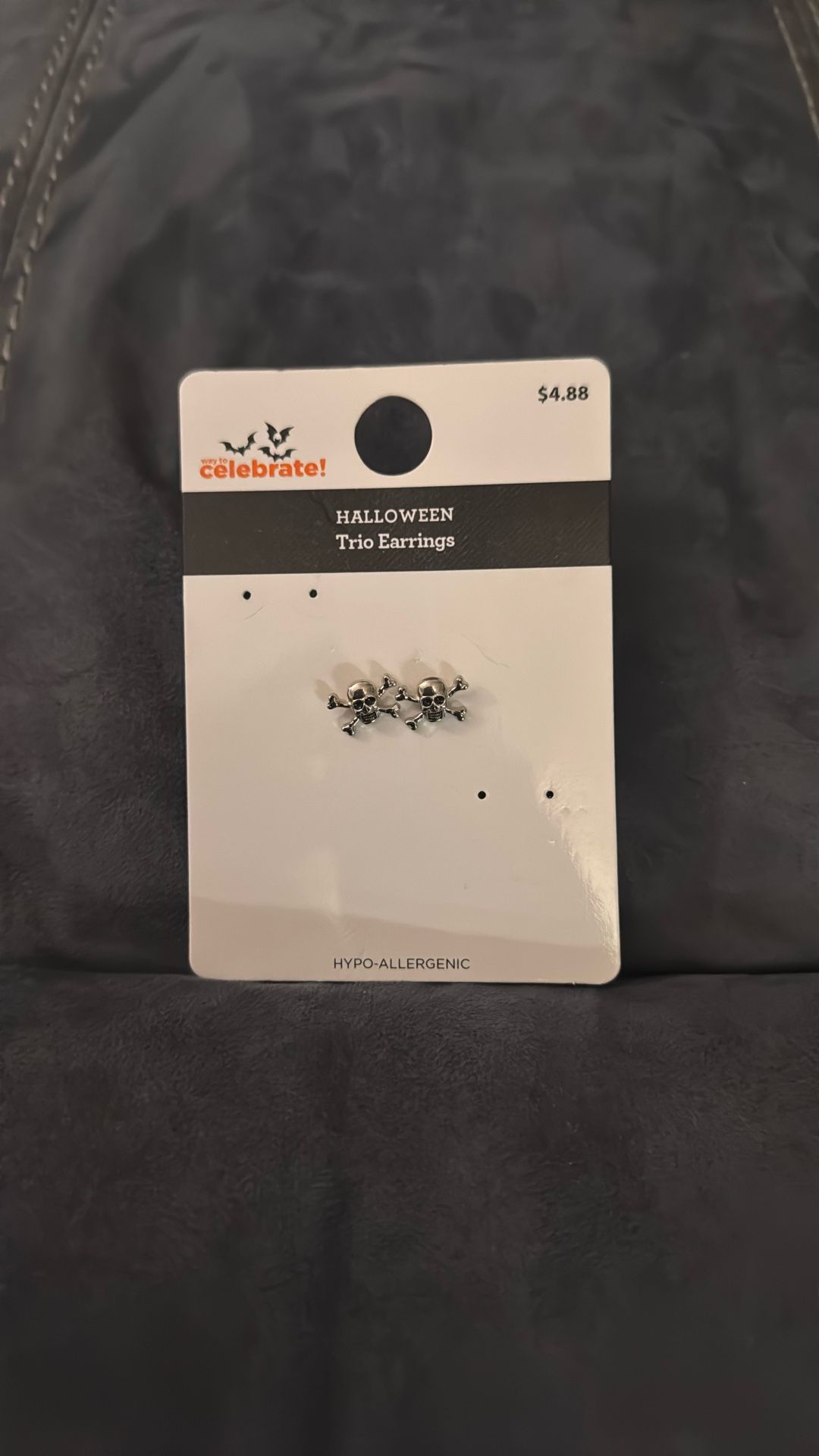 New Way To Celebrate Halloween Skull Skeleton Earrings