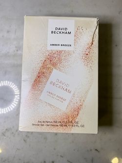 David Beckham perfume and lotion set