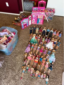 Huge Barbie Collection Bundle – Everything Included! Great Condition