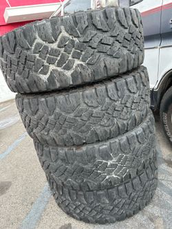 285/75r16 Goodyear tires en excelentes conditiones de Vida las 4