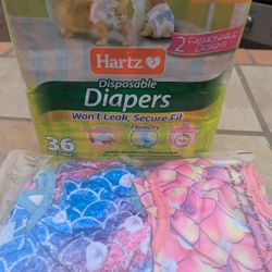 Dog diapers Size Small 