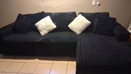 They are soft, they are black, and they are two pieces.