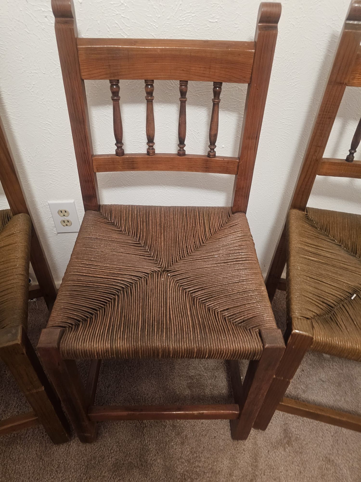 Antique Solid Wood Chairs