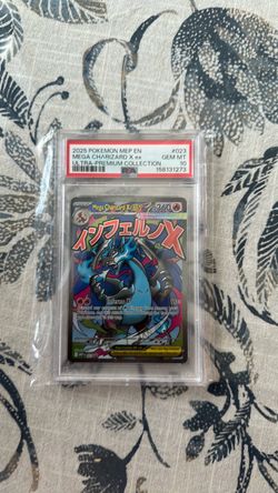2025 Pokémon  mega charizard X ex