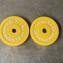 35lbs Olympic Bumper Plates Set