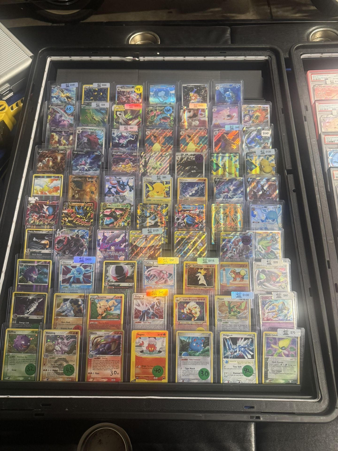 Pokemon Cards And Slabs