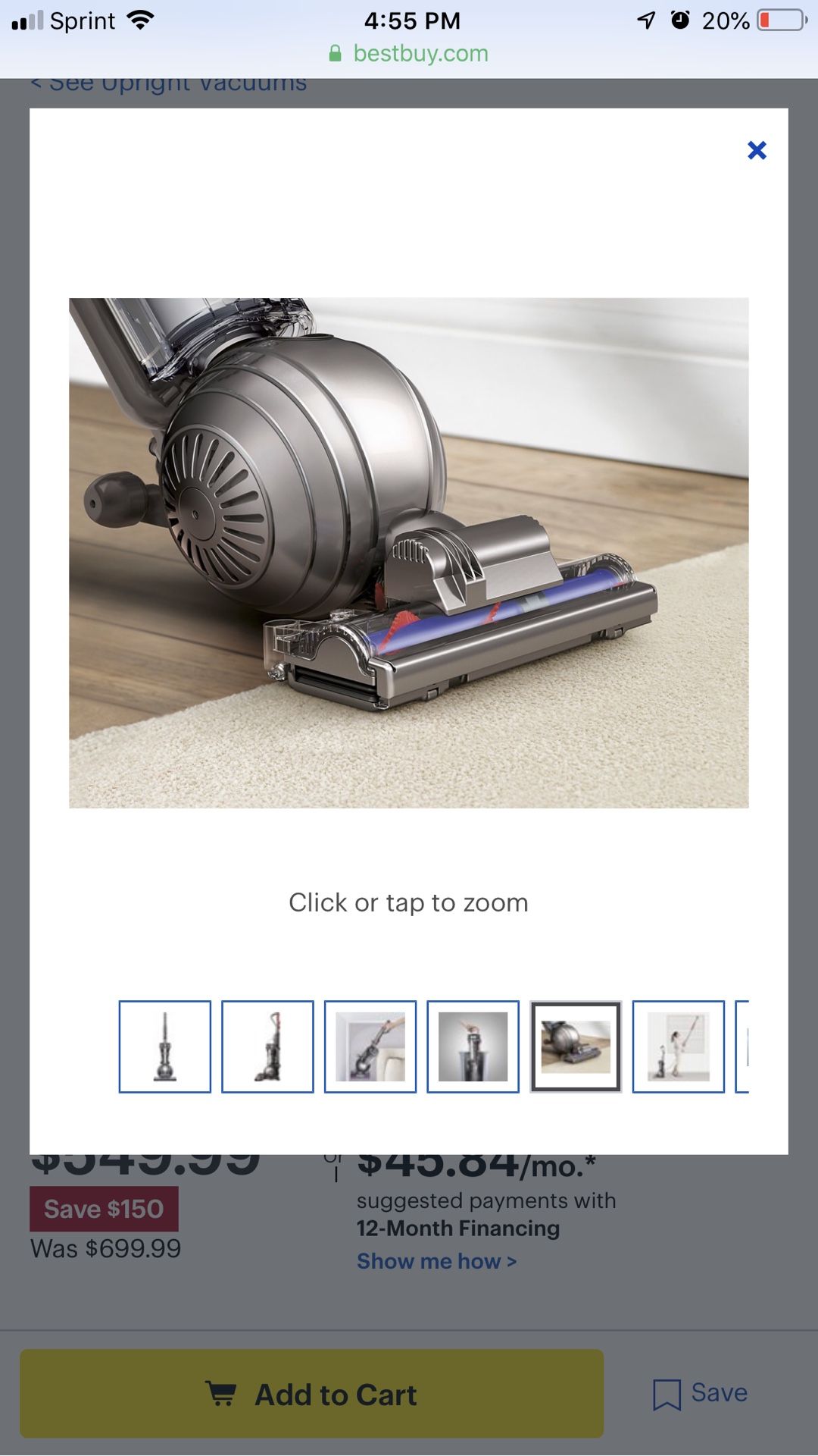 Dyson -Cinetic Big Ball Animal + Allergy