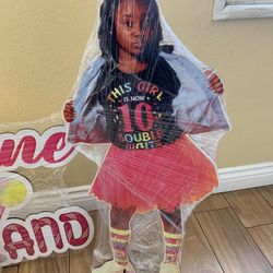 Self Custom Portrait Wood Prop