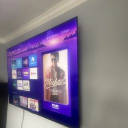 75” TV With Remote $275 No Holds Works Great 