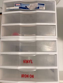 Sterilite 3-Drawer Plastic Storage Unit