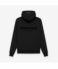 Fear of God Essentials Black Pullover Hoodie