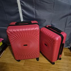 Hot Pink Luggage