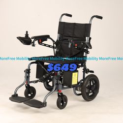 Foldable Electric Wheelchair Elderly Disabled Injured ( Can Delivery)
