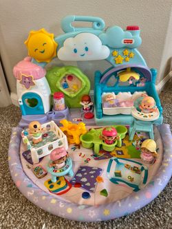 Fisher price little people nursery set