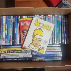 Large Lot of Kids and Family DVDs 40+