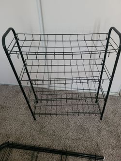 Free pickup only shoe rack