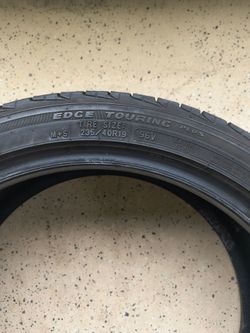 235/40/19 Kelly tires