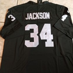 No Jackson Raiders Jersey 