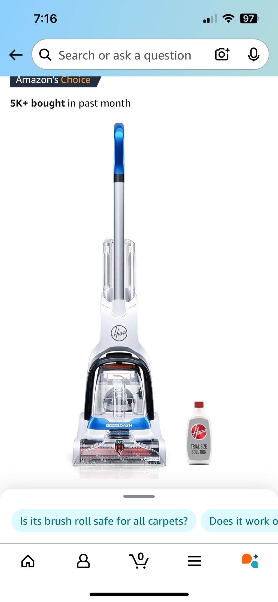Hoover Carpet Cleaner