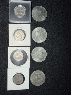 Four1776/1976 bicentennial quarters/4 Eisenhower
