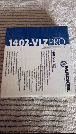 Mackie 1402-VLZ Pro Professional Compact Mixer – Unused / In Box