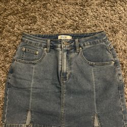 Women's Jean Skirt 