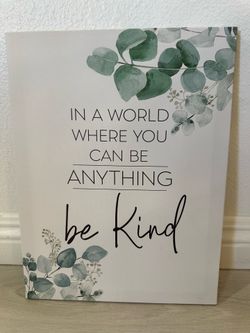Kindness Canvas