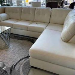 Ashley Donlen Sectional Sofa Couch With İnterest Free Payment Options 