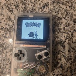 Nintendo Gameboy Clear Green DMG IPS Screen Upgrade