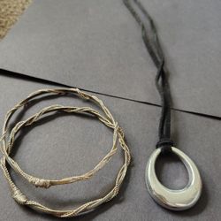 Necklace Bracelet Set