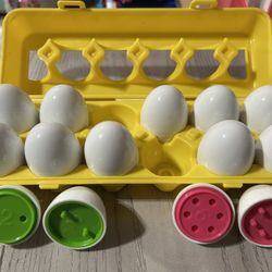 Color & Number Matching Egg Toy