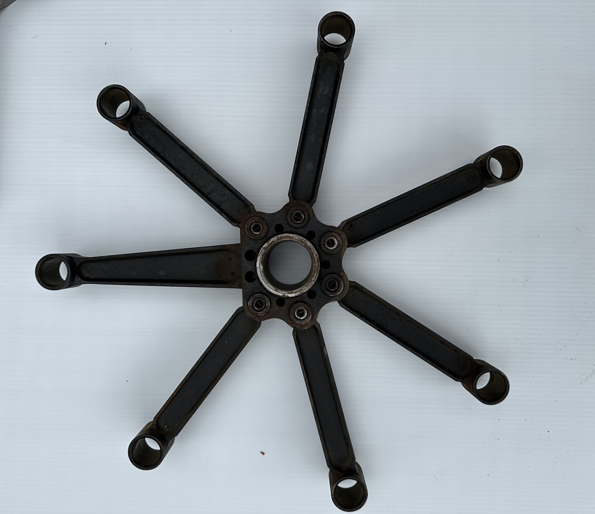 Antique Aircraft 7 Cylinder Radial Engine Connecting Rod Set