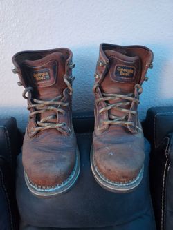 Men's georgia boots. Size 10.5
