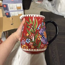 Dolly Parton Glass Pitcher